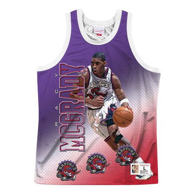 Mitchell & Ness x NBA Toronto Raptors Behind The Back Jersey 'Tracy Mcgrady 1'