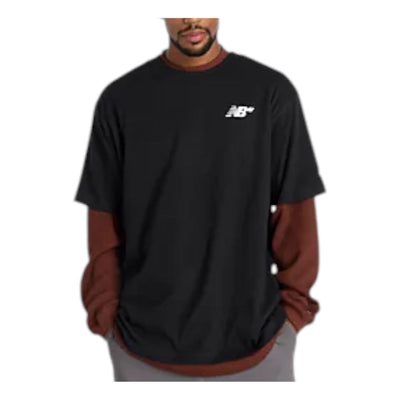 New Balance Numeric Small Logo Relaxed-Fit T-Shirt Asia Sizing 'Black'