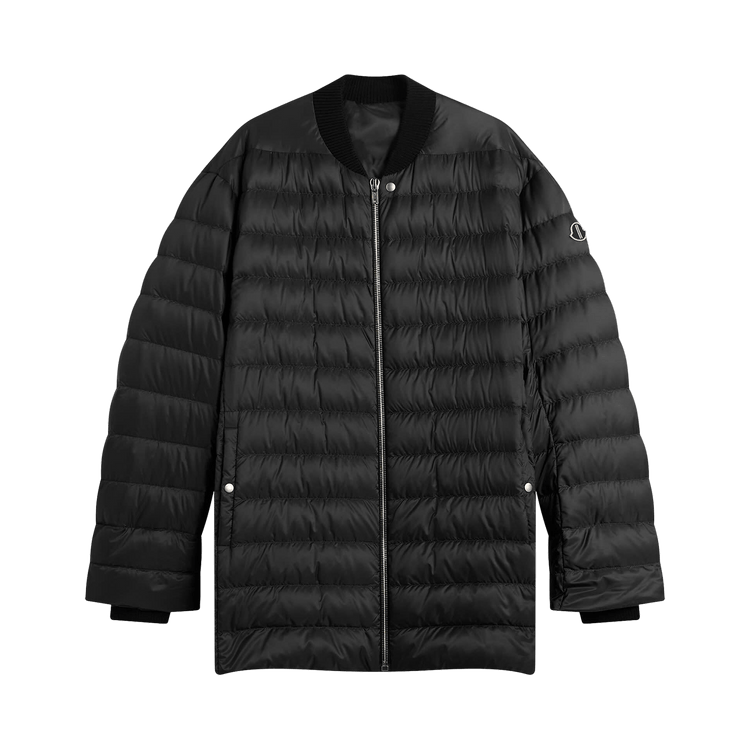 Rick Owens x Moncler Woven Flight Parka Jacket 'Black'