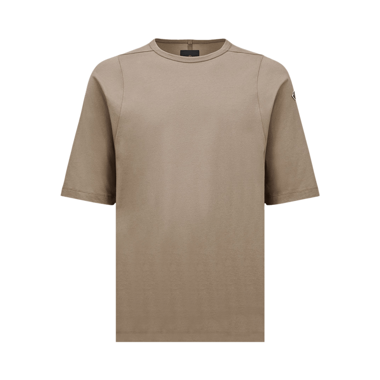 Moncler x Rick Owens Knitted Crewneck Short-Sleeve Tee 'Dust'