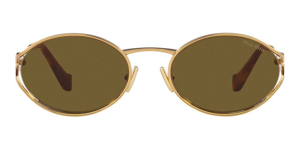 Miu Miu Eyewear Oval-Frame Sunglasses