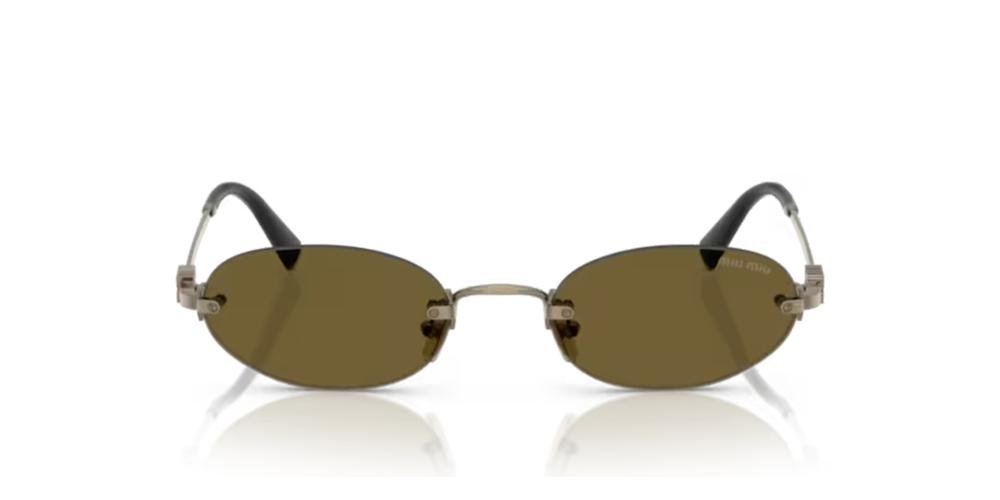 Miu Miu Eyewear Oval-Frame Sunglasses