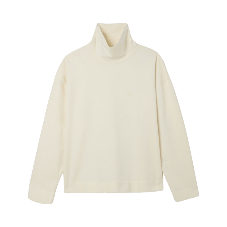 Willy Chavarria Long-Sleeve Turtleneck Tee 'Crema'