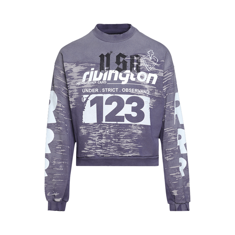 RIVINGTON roi Rebis Membership USO Crew Neck 'Purple'