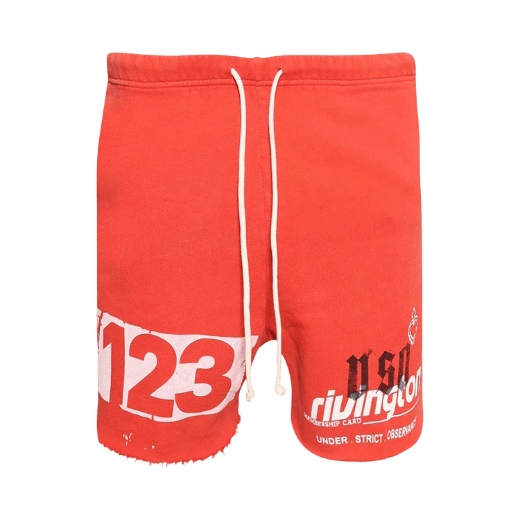 RIVINGTON roi Rebis Membership USO Shorts 'Red'