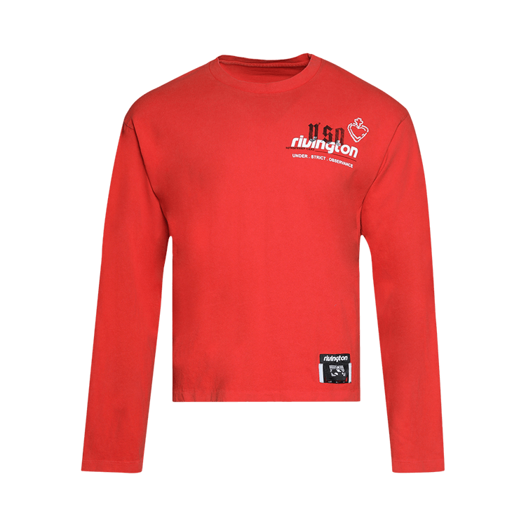RIVINGTON roi Rebis Membership USO Long-Sleeve Tee 'Red'