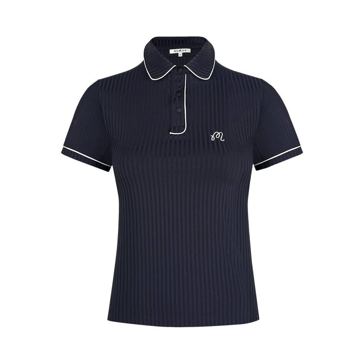 Malbon Anna Polo 'Black/Ivory'