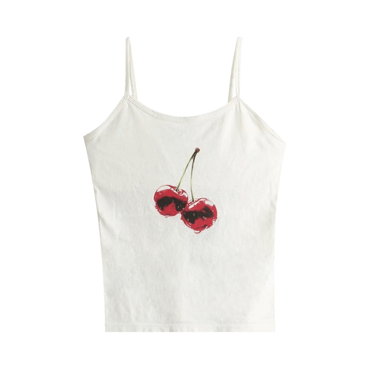 Willy Chavarria Cherry Cholita Tank Tops 'Masa'
