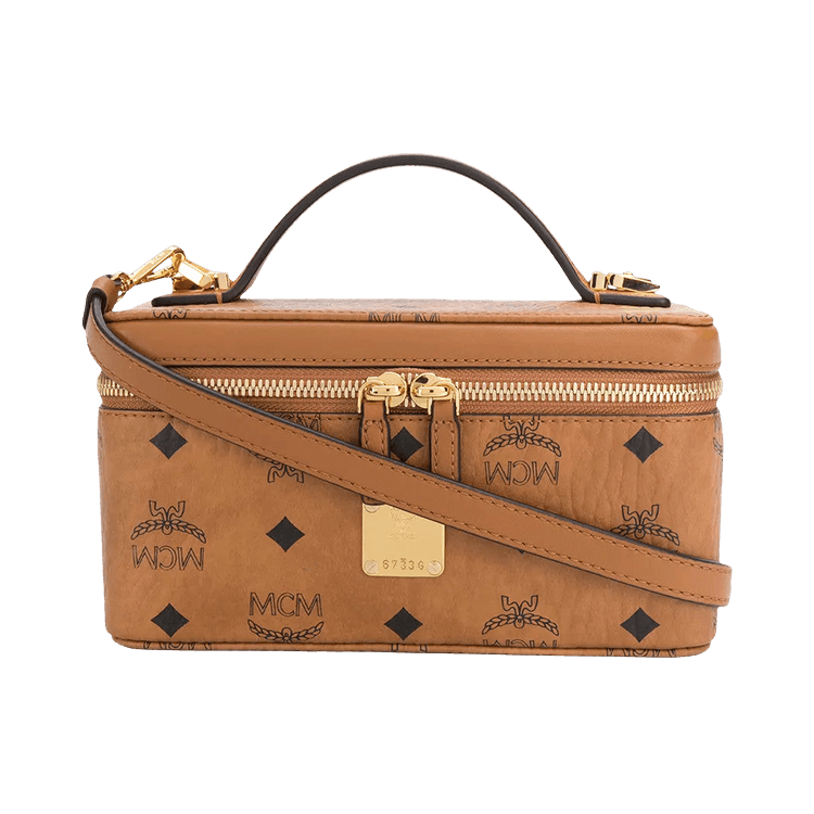 MCM Aren VI Mini Crossbody Bag 'Cognac'