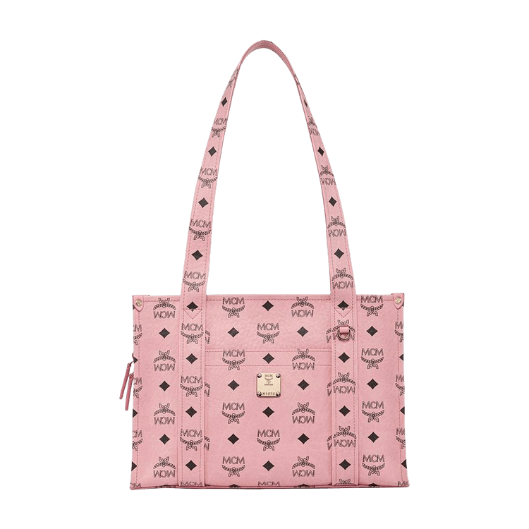MCM Aren VI Small School Tote Bag 'Soft Pink'