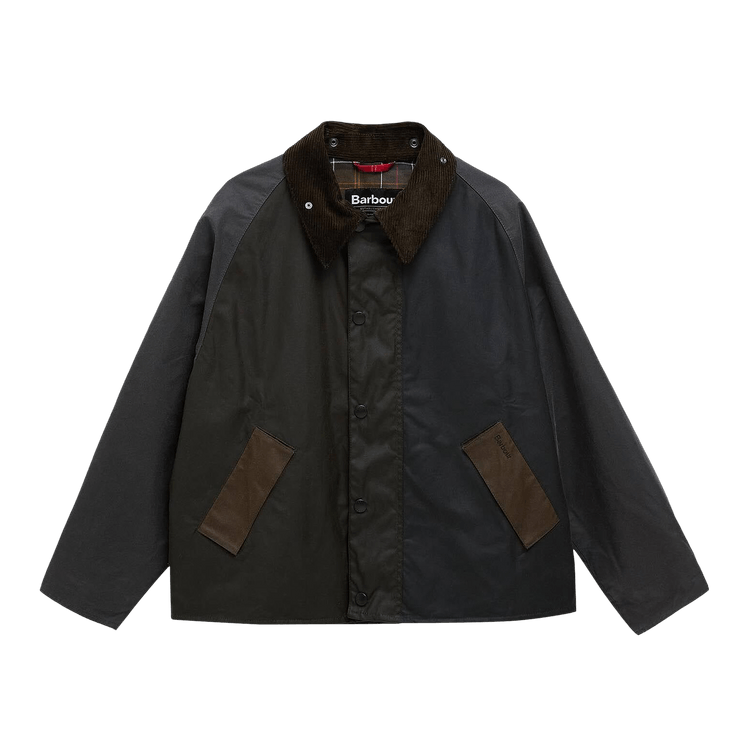 Barbour Patchwork Transport Wax 'Sage/Multicolor'