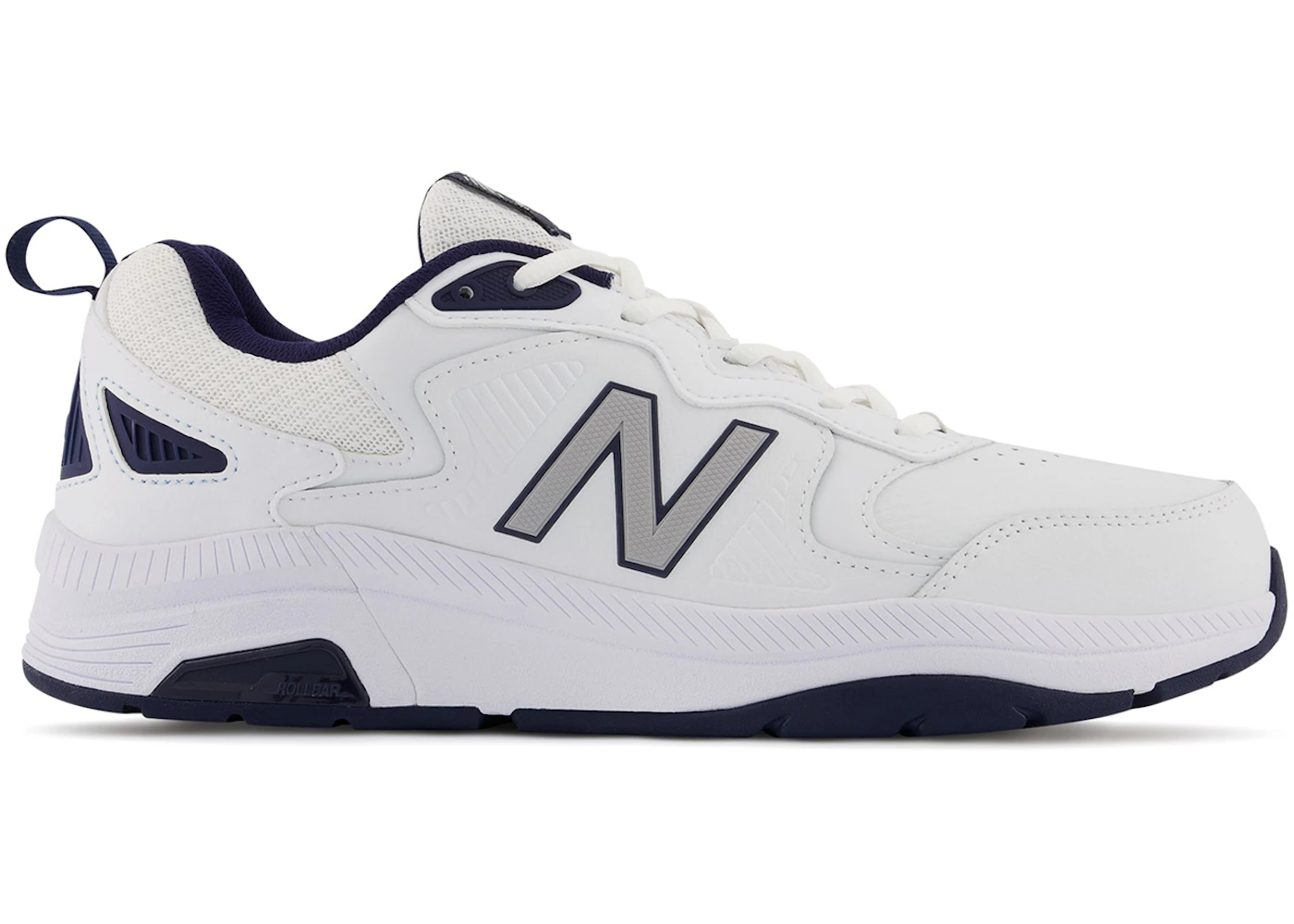 New Balance 857v3 White Navy Rain Cloud