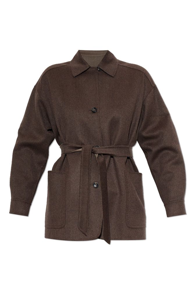 Max Mara Mxmfervore Belted Coat