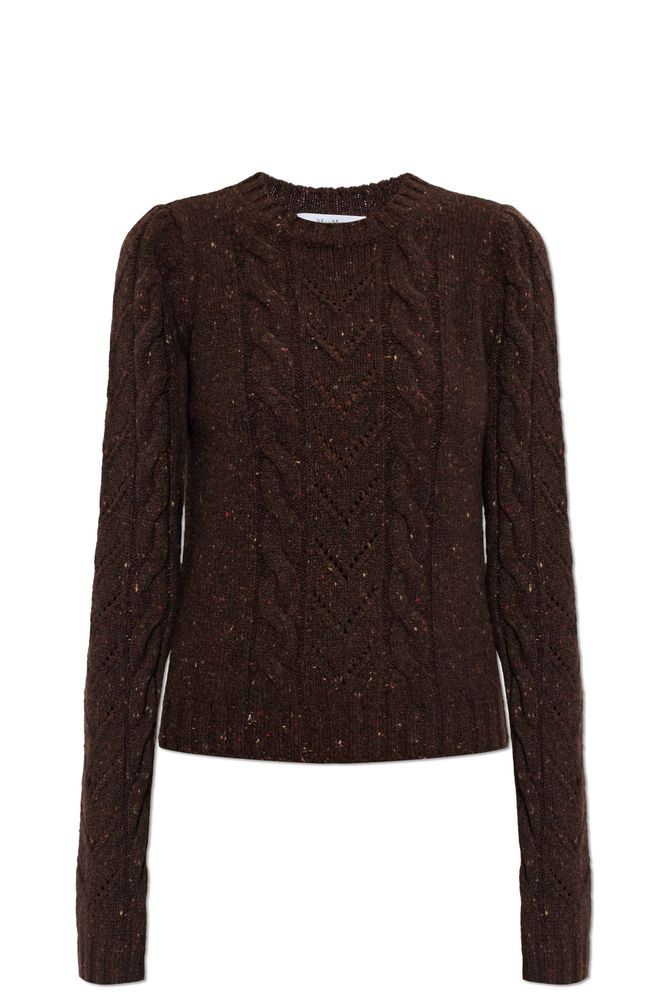 Max Mara Samba Cable-Knit Sweater
