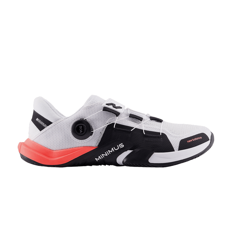 New Balance Minimus TR BOA v2 'White Black Urgent Red'