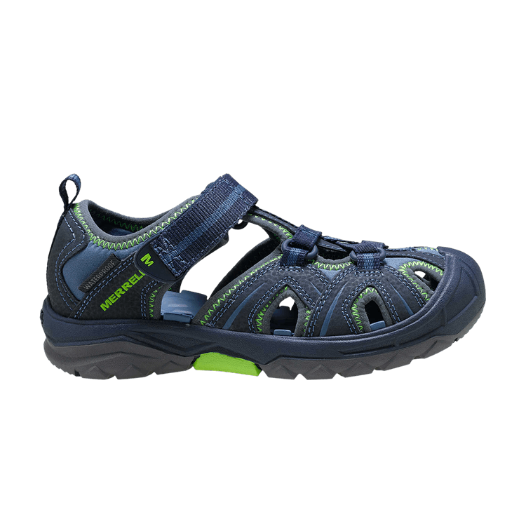 Merrell Hydro Sandal Big Kid 'Navy Green'