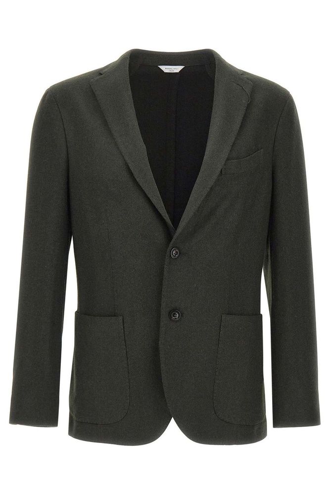Boglioli K Unstructured Herringbone Blazer