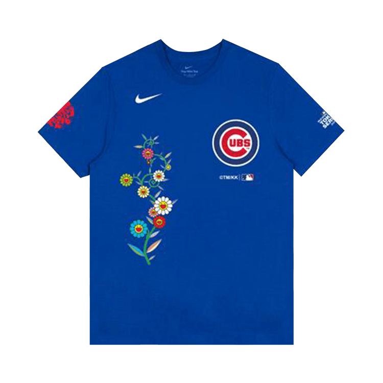 Nike x Takashi Murakami x MLB World Tour Tokyo Series 2025 Cubs Short-Sleeve Tee 'Blue'