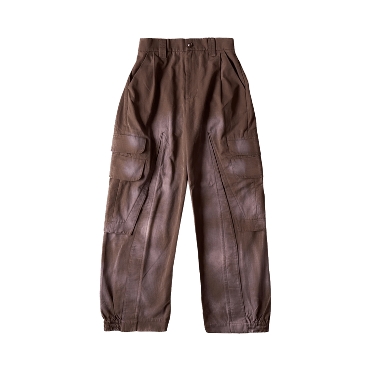 NAMESAKE Exel Sprayed Cargo Pants 'Brown'