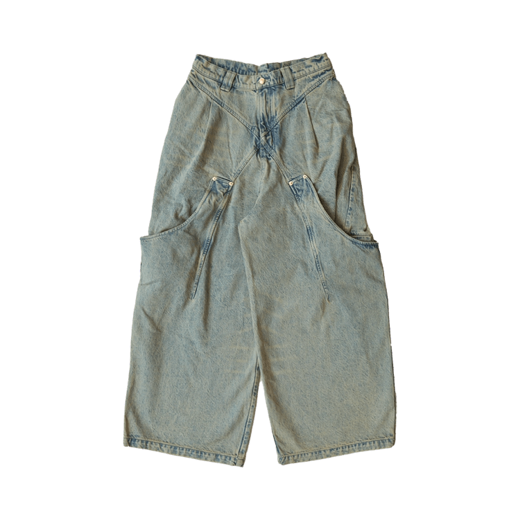 NAMESAKE Billie Bibs Denim Pants 'Blue'