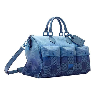 LOUIS VUITTON Speedy Outdoor Bandoulière 40 'Blue'