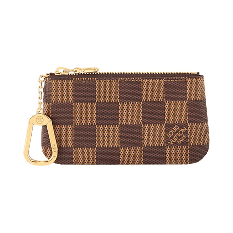 Louis Vuitton Key Pouch 'Brown Damier Ebene Canvas'