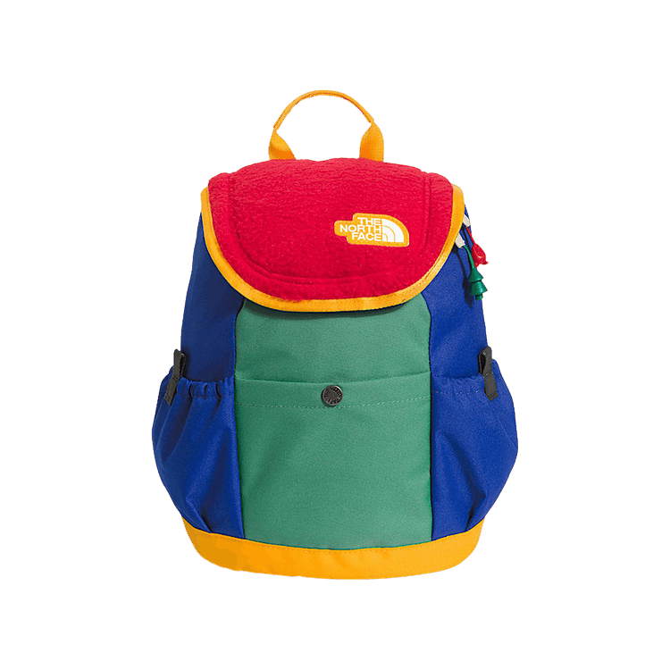 The North Face 10L Mini Explorer Backpack 'TNF Red/Deep Grass Green/TNF Blue/Summit Gold'