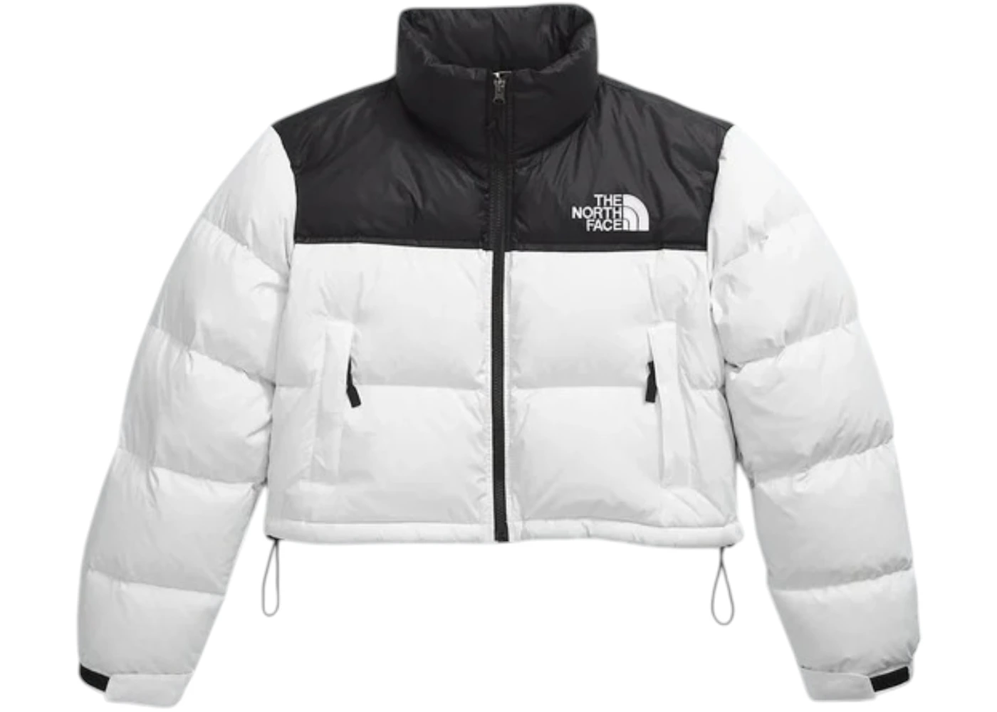 The North Face Women's Nuptse Short Jacket White Dune