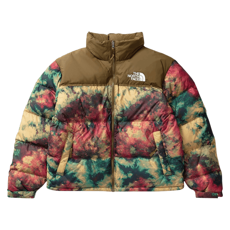 The North Face 1996 Retro Nuptse Jacket 'Antelope Tan Ice Dye Print'