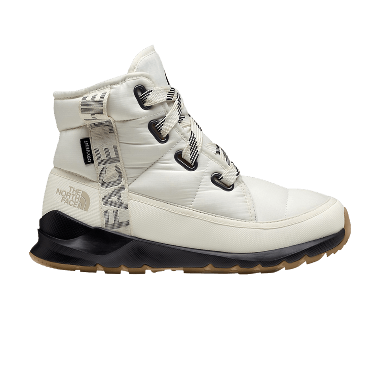 The North Face Wmns Thermoball Lace Up Luxe 'Gardenia White Black'