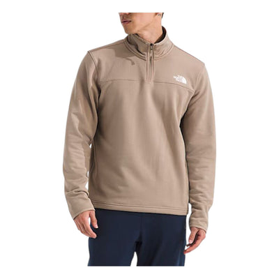THE NORTH FACE Cedar Trail Grid Fleece ¼-Zip Jacket 'Mushroom Grey'