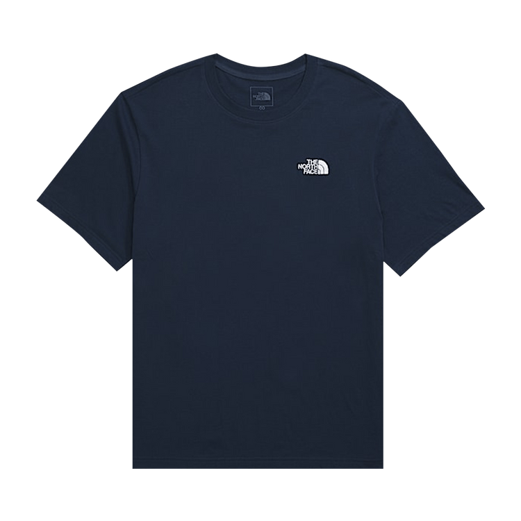 The North Face Evolution Box NSE Regular Short-Sleeve Tee 'Summit Navy'