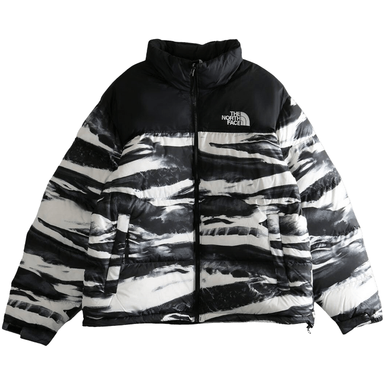 The North Face 1996 Retro Nuptse Jacket 'TNF Black Edge Of Light Print/TNF Black'