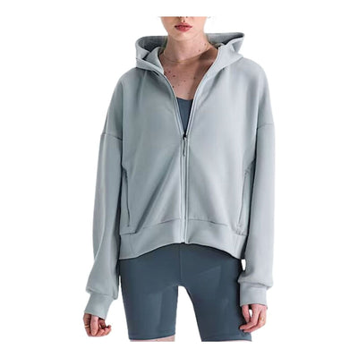 (WMNS) THE NORTH FACE Jaida Full-Zip Hooded Jacket 'Frost Grey'