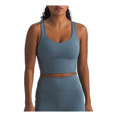 (WMNS) THE NORTH FACE Jaida Long Line Bra 'Granite Grey'