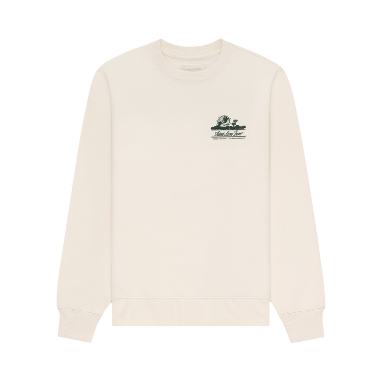 Aimé Leon Dore Unisphere Crewneck Sweatshirt 'Pristine'