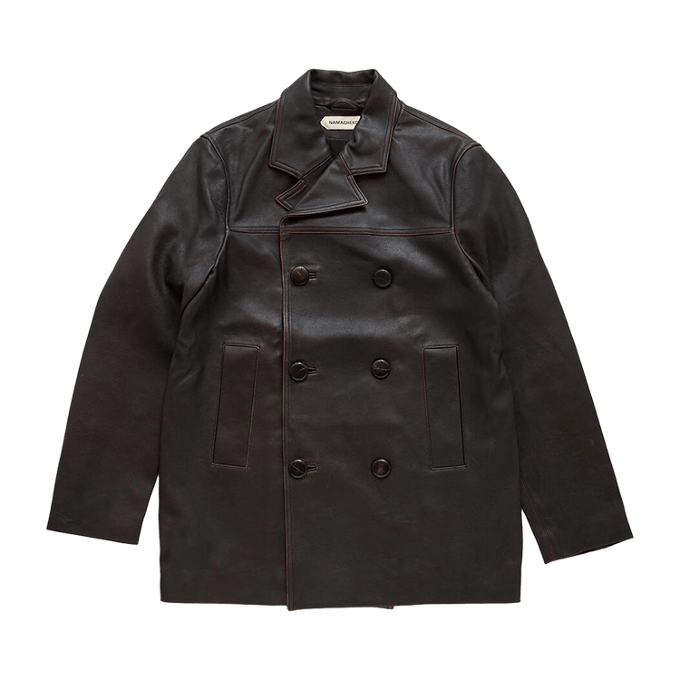 Namacheko Elijah Leather Jacket 'Black'