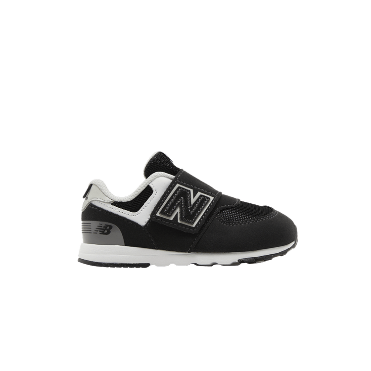 New Balance 574 New-B Hook & Loop Toddler Wide 'Black White'