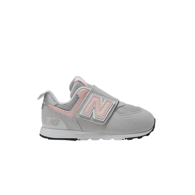 New Balance 574 New-B Hook & Loop Toddler Wide 'Rain Cloud Pink Haze'