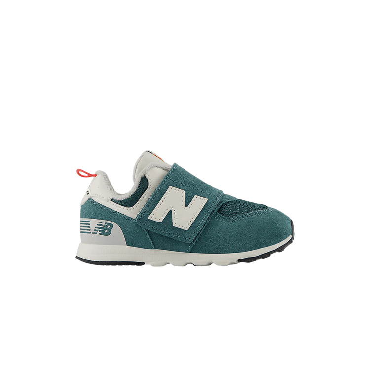 New Balance 574 New-B Hook & Loop Toddler 'New Spruce Blast Red'