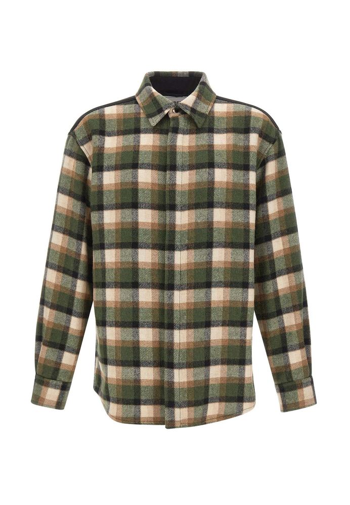 Iceberg Checked Overshirt Jacket
