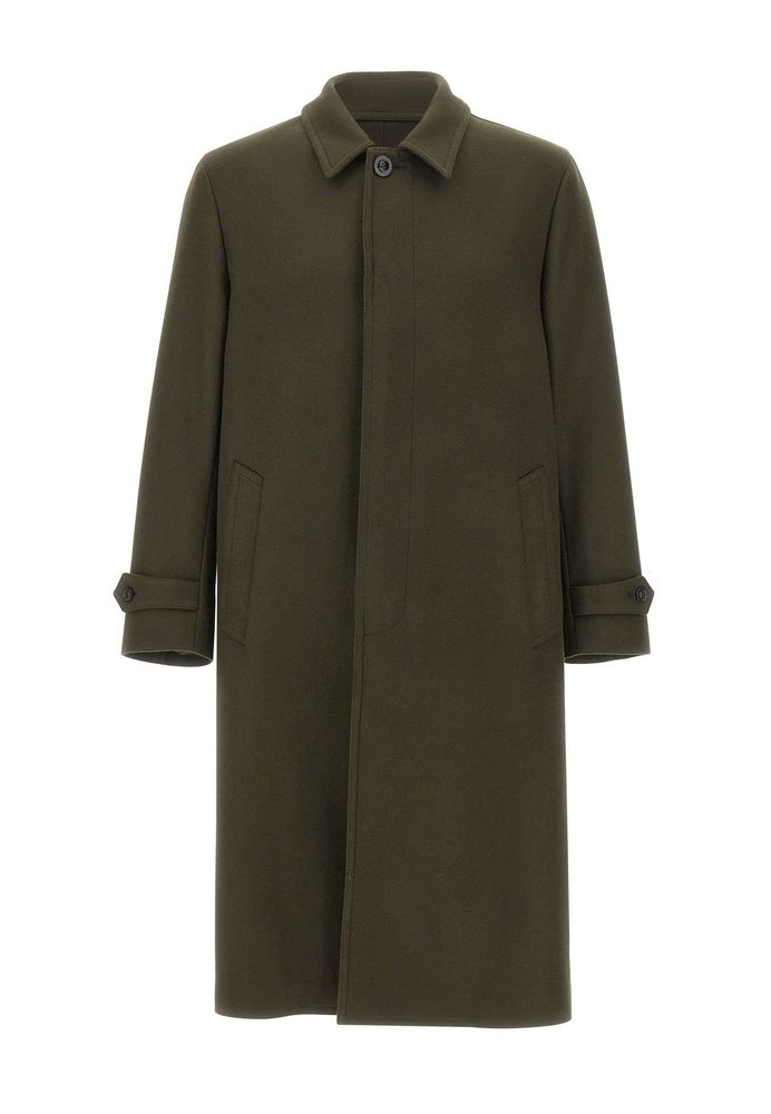 Boglioli Loden Back-Pleat Coat