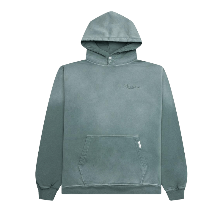 Represent Clo Owners Club Script Hoodie 'Vintage Green'