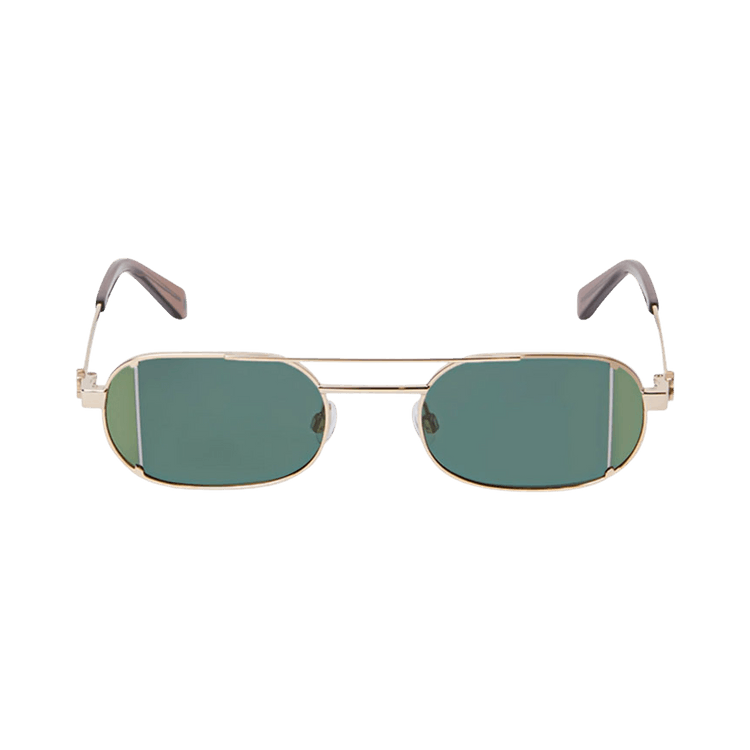 Off-White Lynn Square Sunglasses 'Gold'