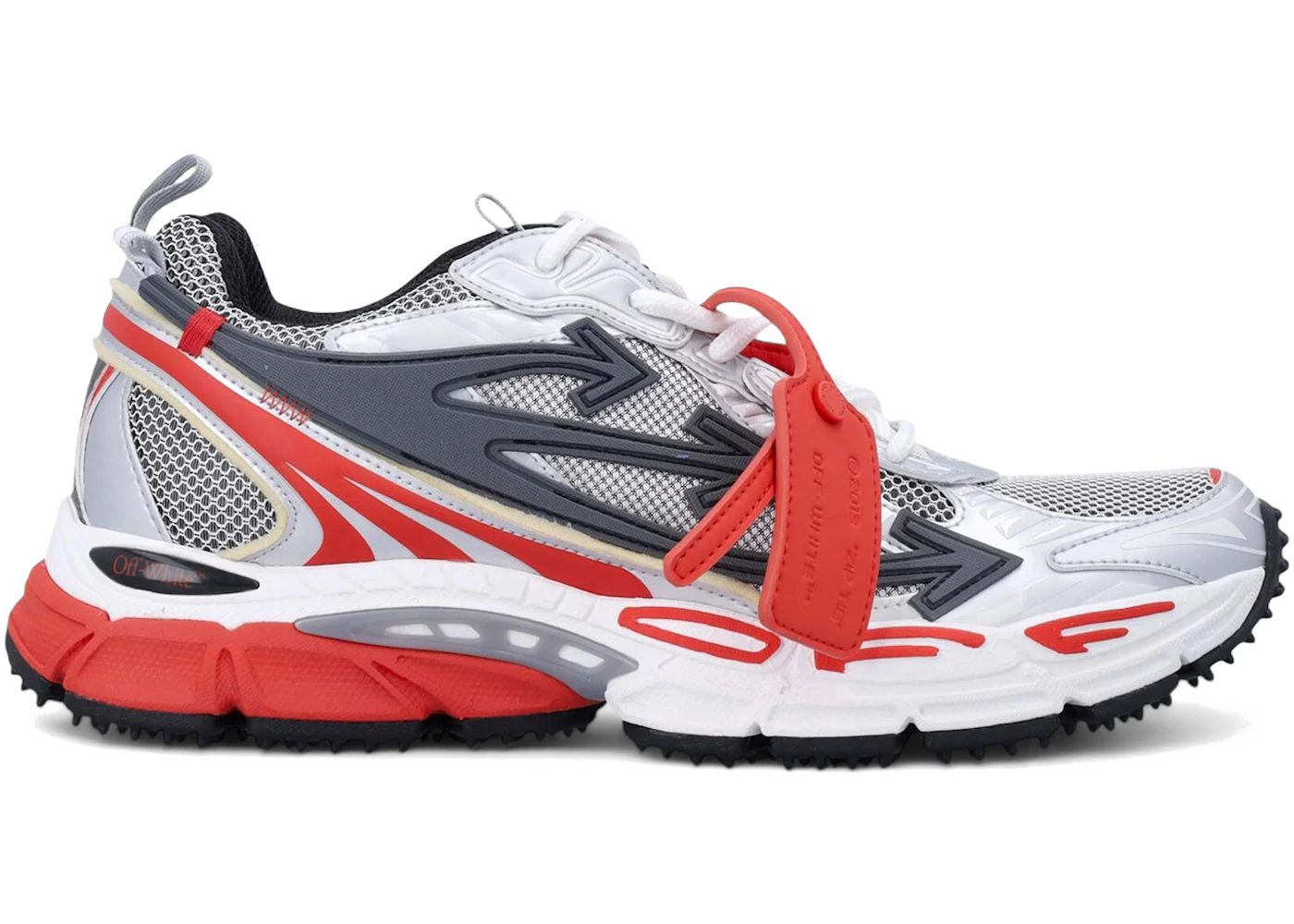 OFF-WHITE Be Right Back Grey Red