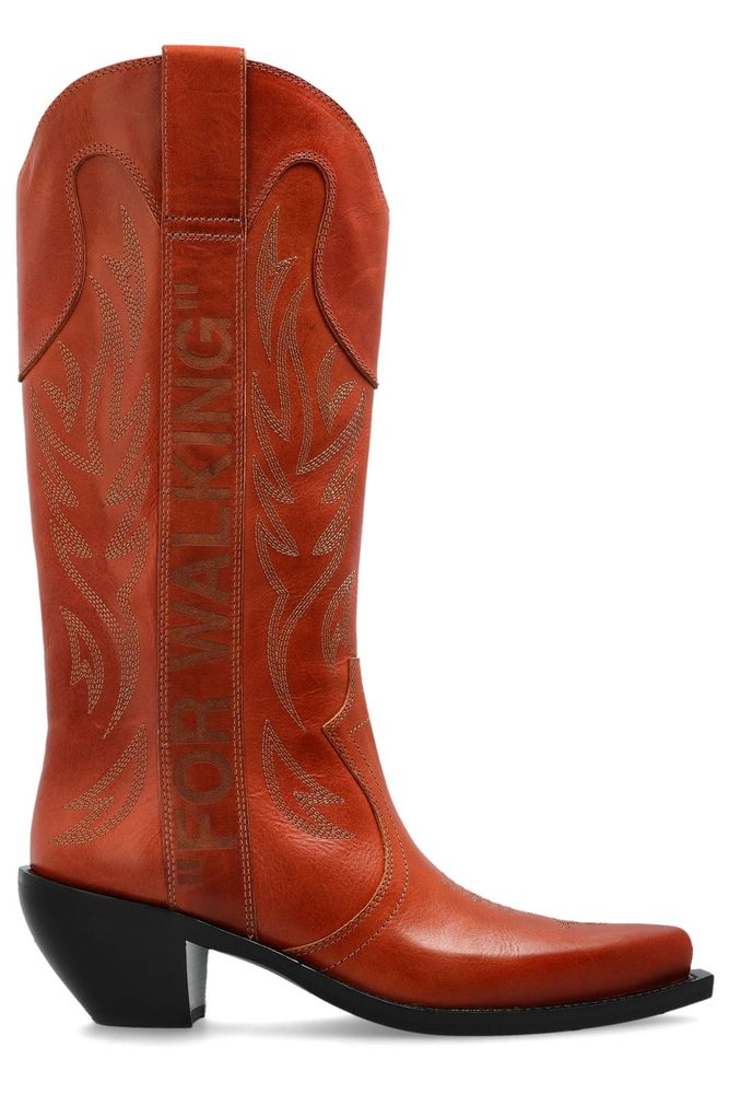 Off-White Santiag High Heeled Boots
