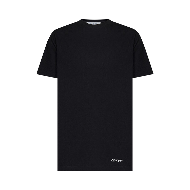 Off-White Scribble Diag Slim Short-Sleeve Tee 'Black/White'