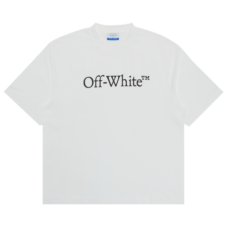 Off-White Big Bookish Skate Tee 'White/Black'