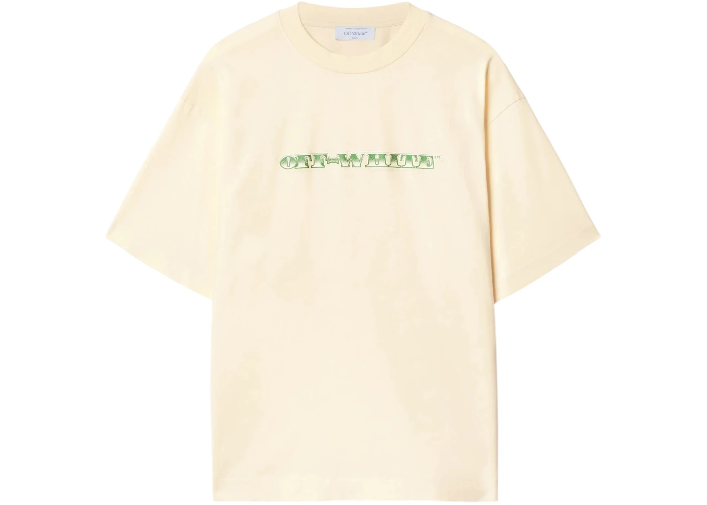 OFF-WHITE Cash Arrow Skate S/S Tee Neutrals