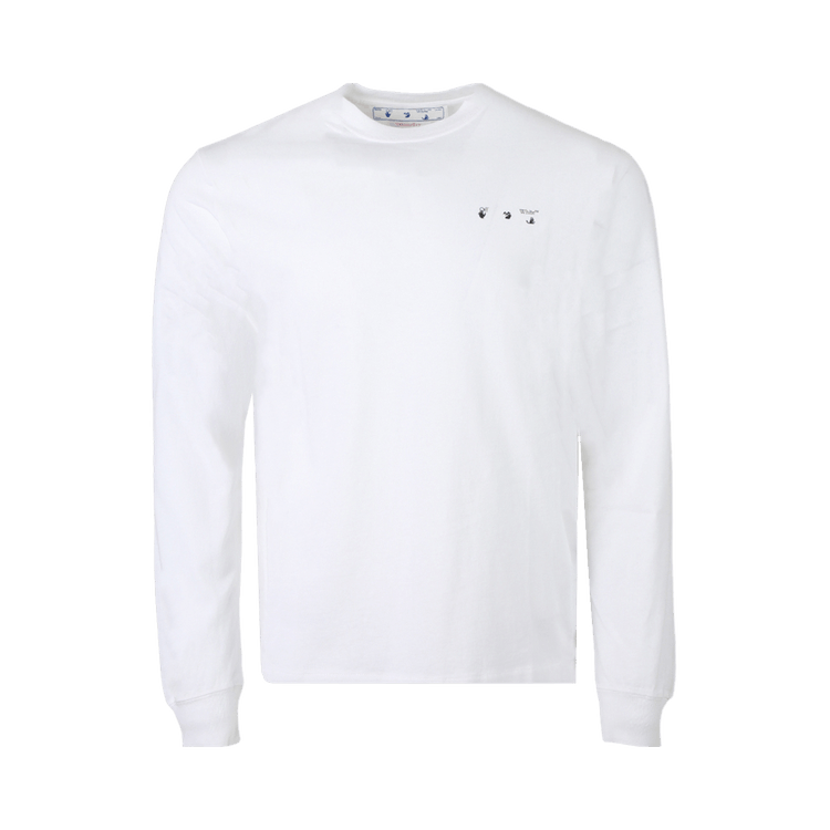 Off-White Caravaggio Paint Skate Long-Sleeve Tee 'White/Black'